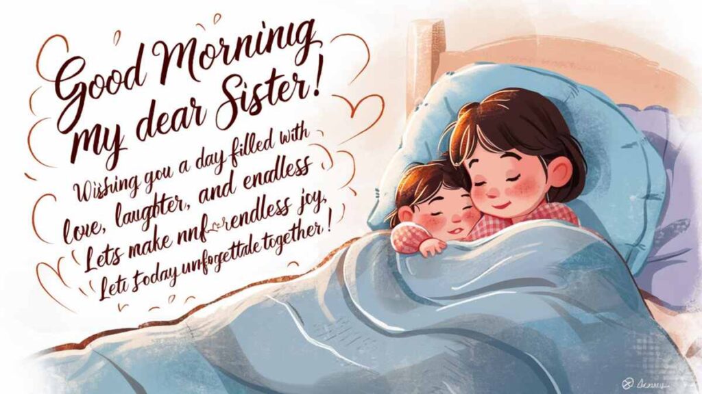 Sweet and Loving Good Morning Messages for Your Sister