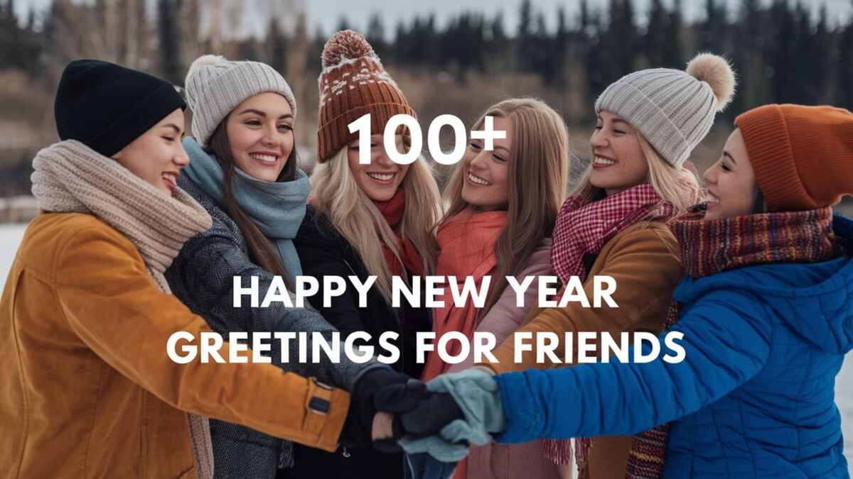 100+ Happy New Year Greetings Messages For Friends