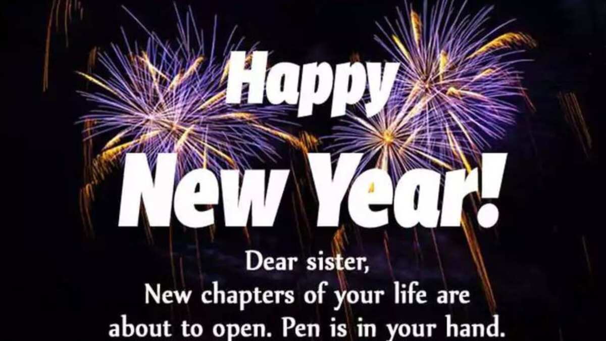 100+ Heartfelt Happy New Year to My Sisters Wishes & Messages