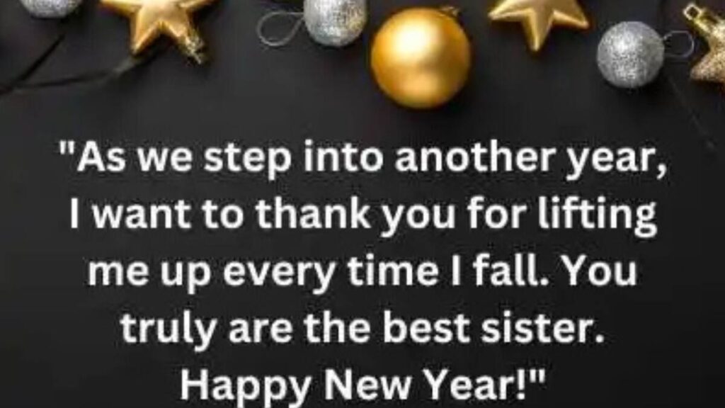 New Year Wishes for a Sister Going Through Challenges