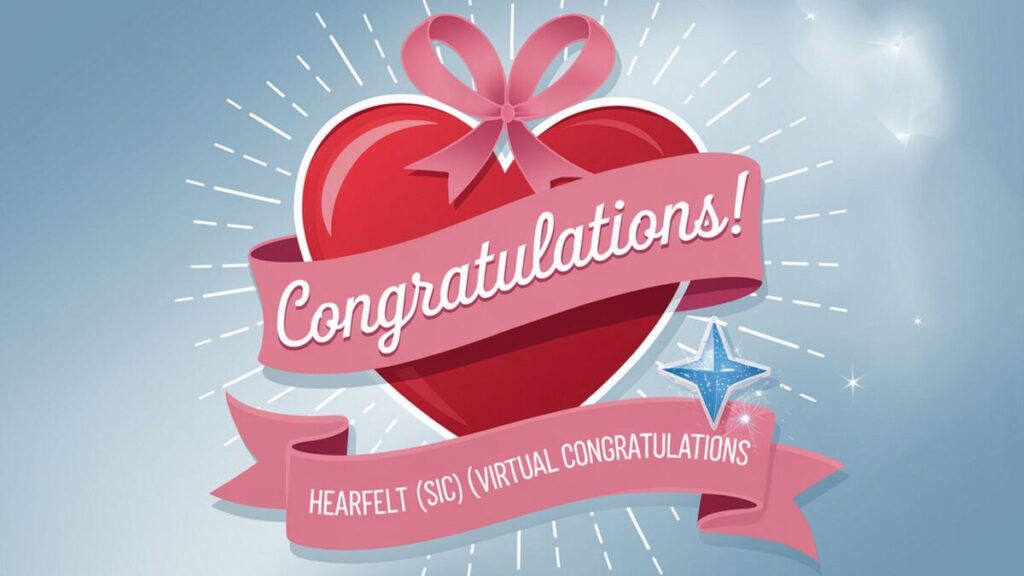 Heartfelt Virtual Congratulations Messages