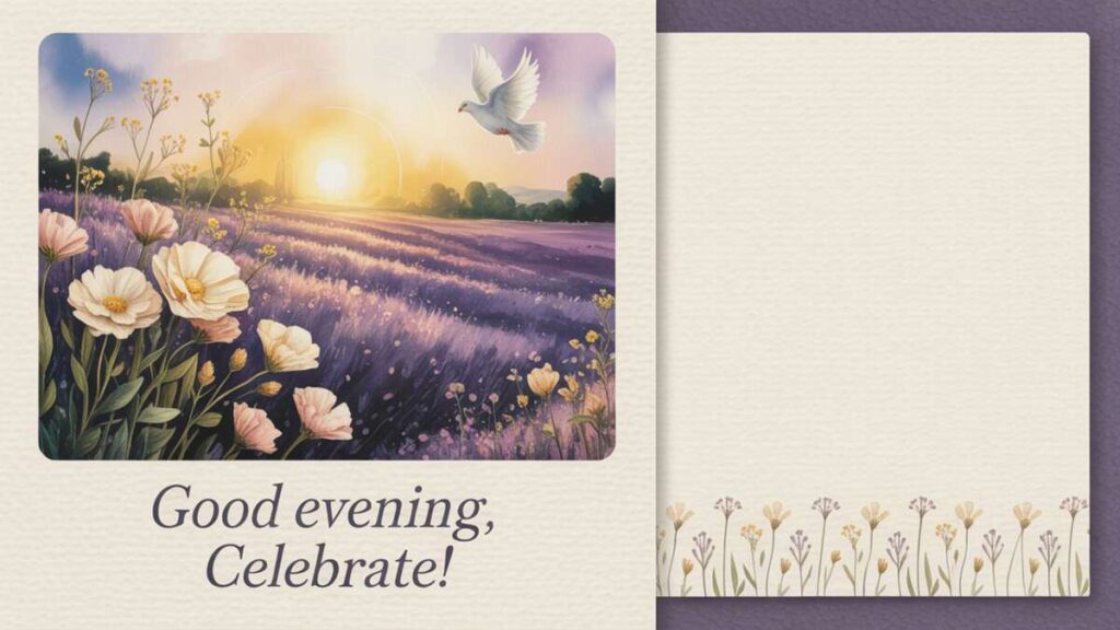 Good Evening Messages for Special Occasions