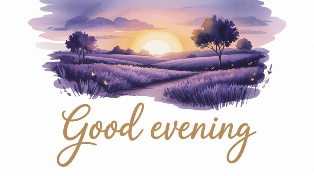 Good Evening Messages for Social Media