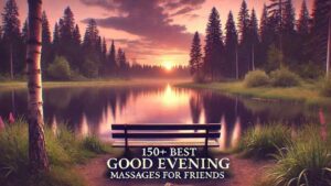 150+ Best Good Evening Messages for Friends