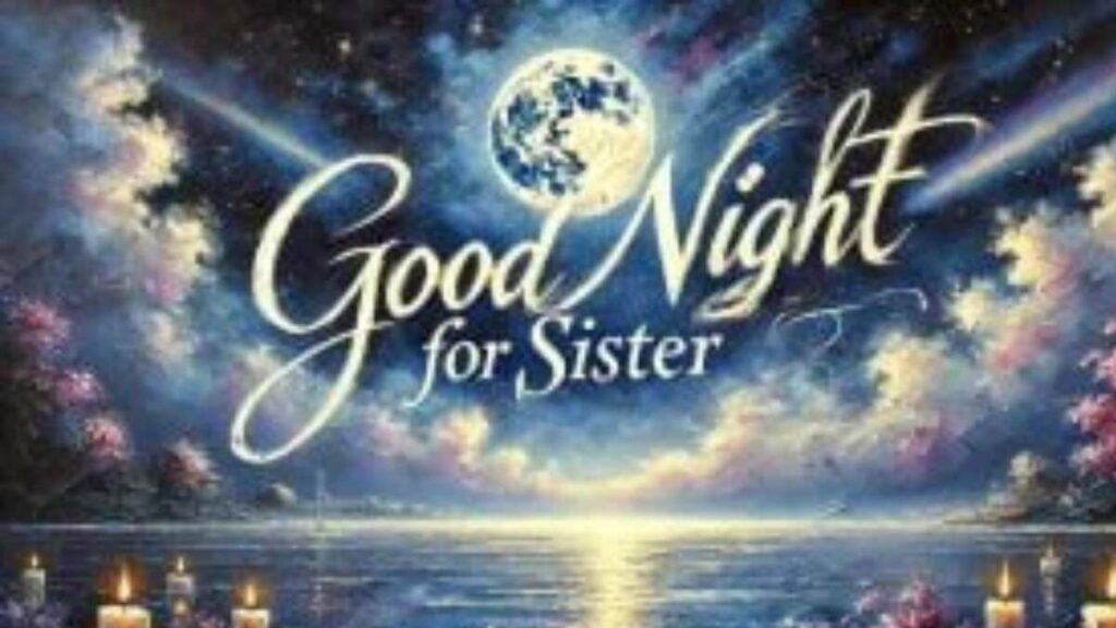 Good Night Messages for a Sister Going Through a Tough Time