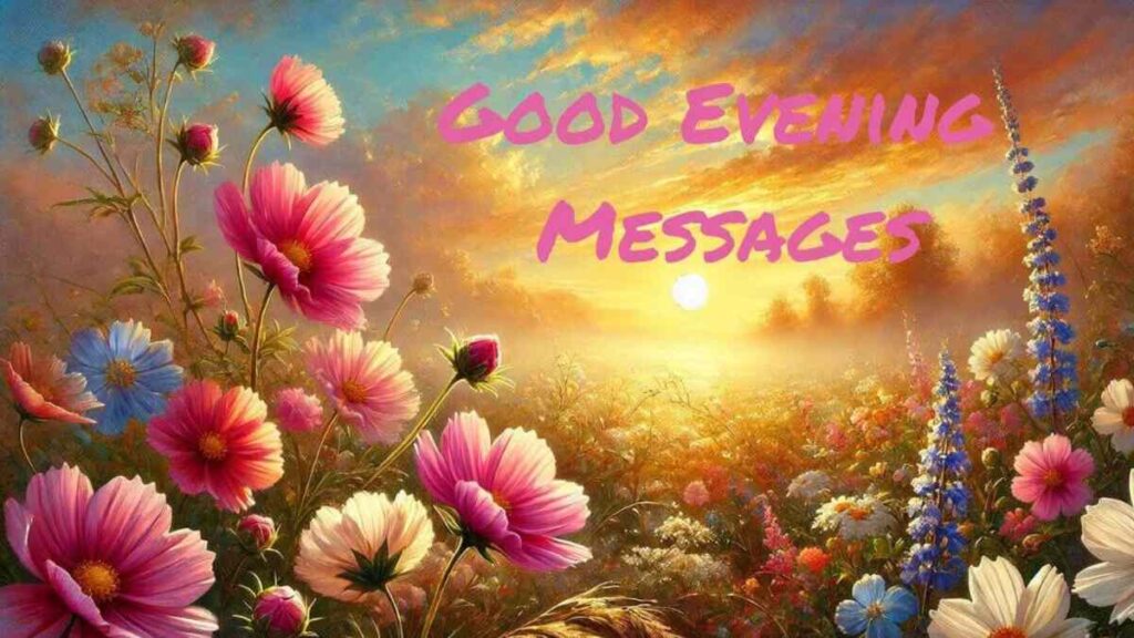 4. Spiritual and Uplifting Good Evening Wishes